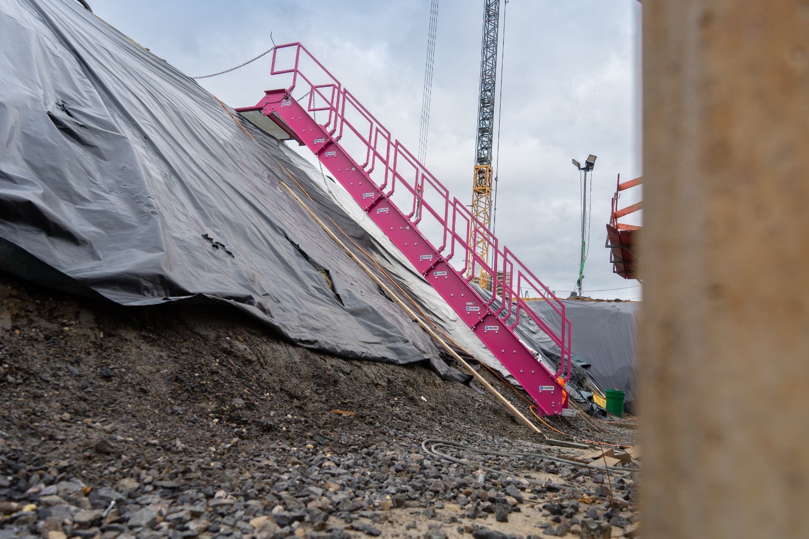Böschungsleiter im hochbau Böschungsleiter von tibatek im hochbau